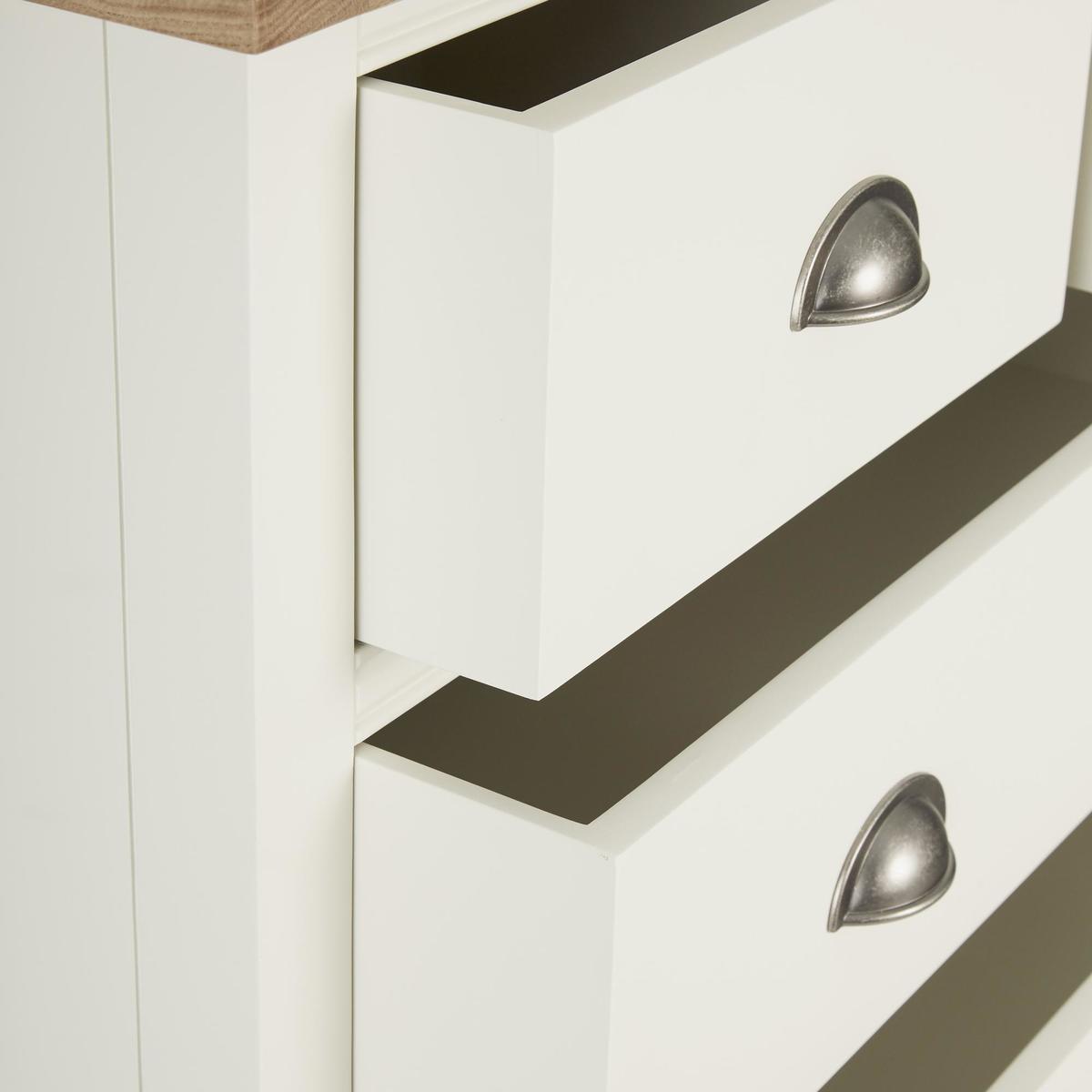 Compton Ivory 5 Drawer Chest Ivory – image 7