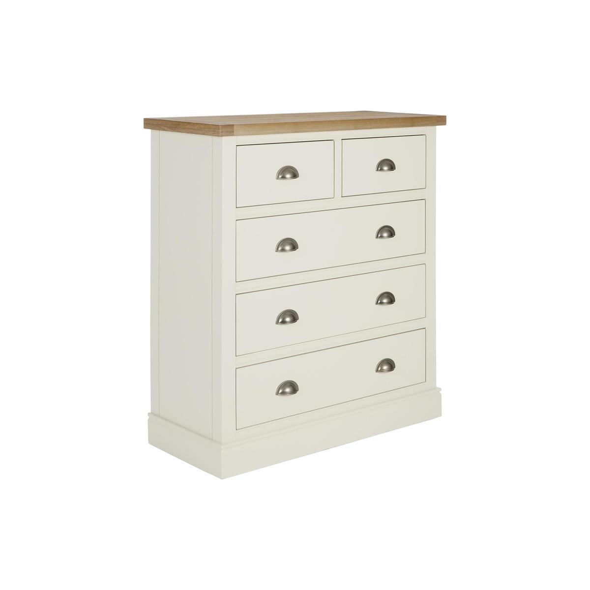 Compton Ivory 5 Drawer Chest Ivory – image 2