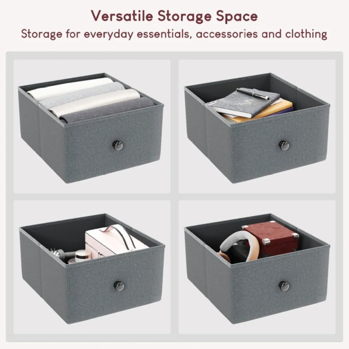 Maye 6 Drawer Fabric Chest – image 5