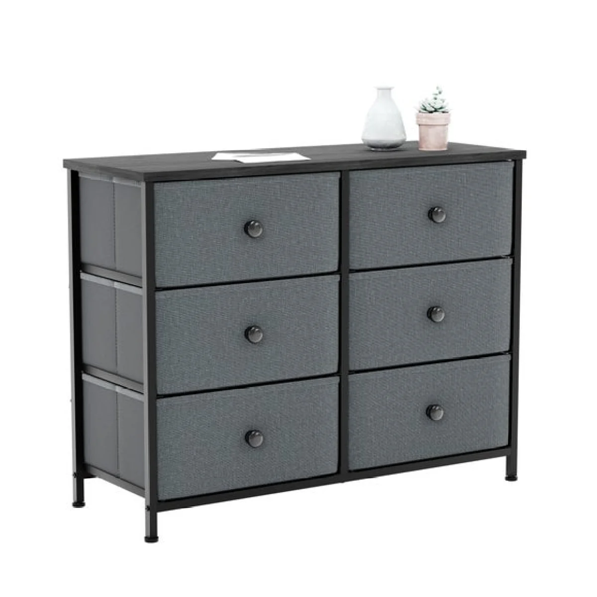 Maye 6 Drawer Fabric Chest – image 8