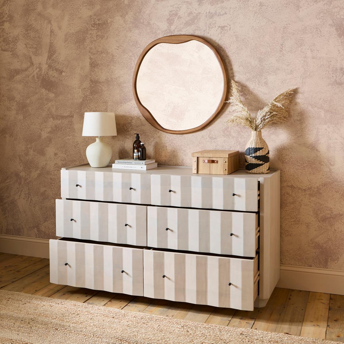 Willa 6 Drawer Chest Off-White – image 2