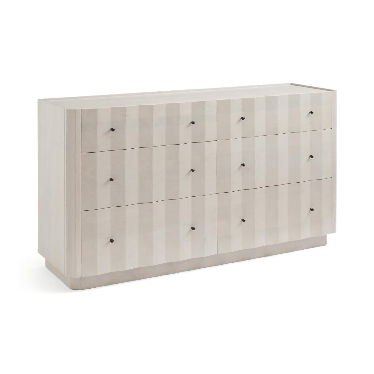 Willa 6 Drawer Chest Off-White – image 6