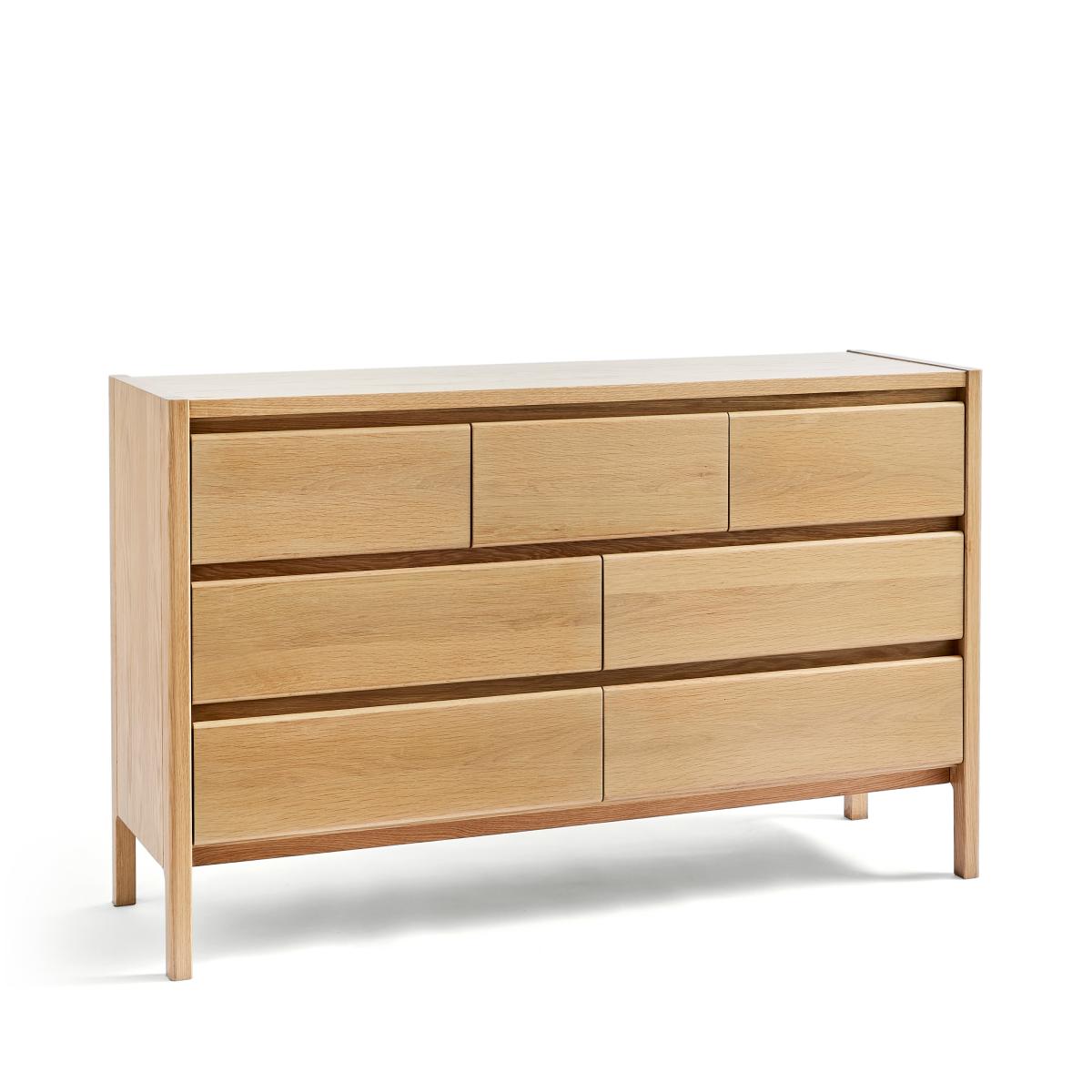 Elements Holmes 7 Drawer Chest, Oak Oak – image 6