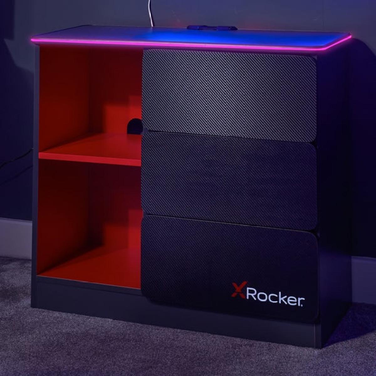Return - X Rocker Carbon Tek Chest of Drawers with Neo Fibre LED – image 5