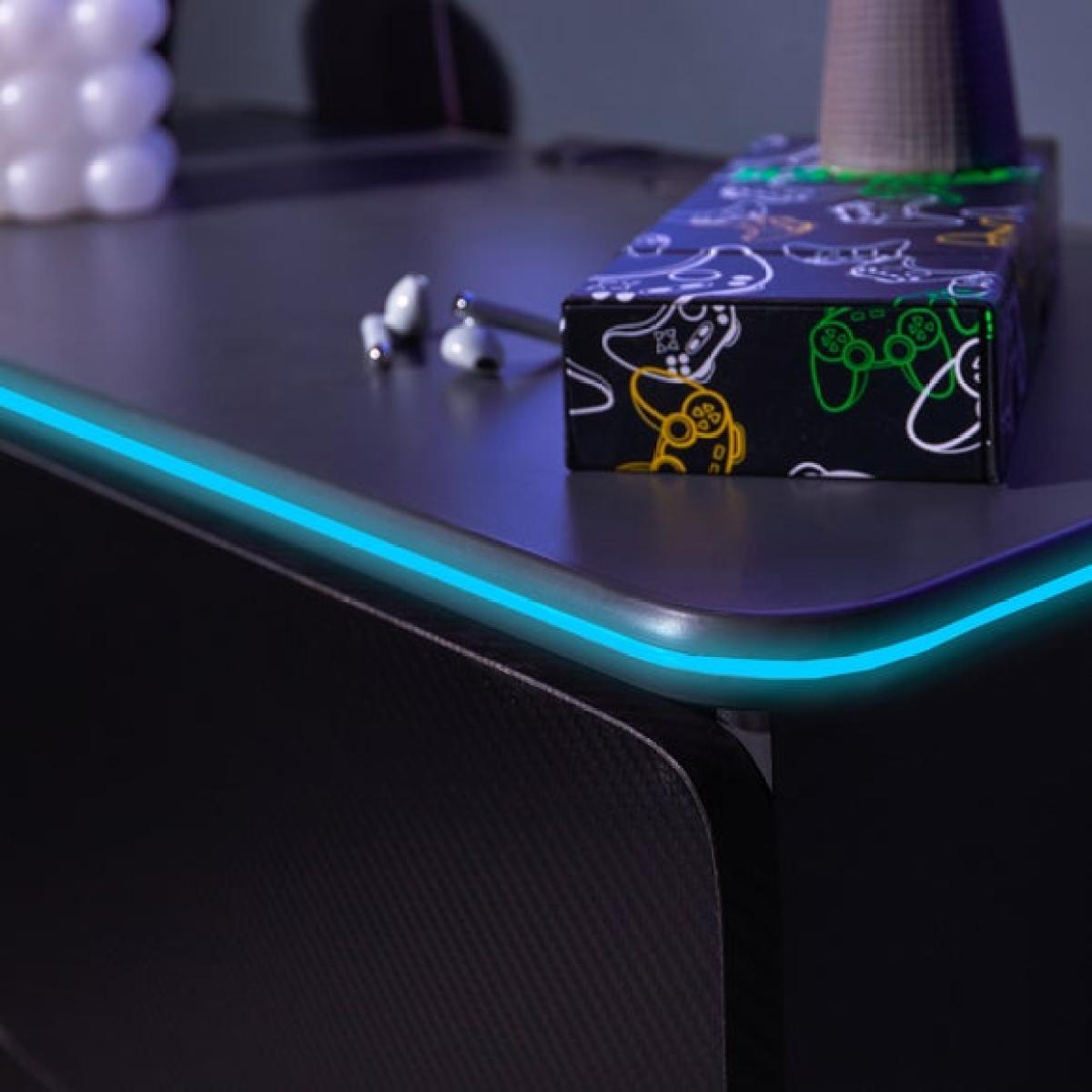 Return - X Rocker Carbon Tek Chest of Drawers with Neo Fibre LED – image 1