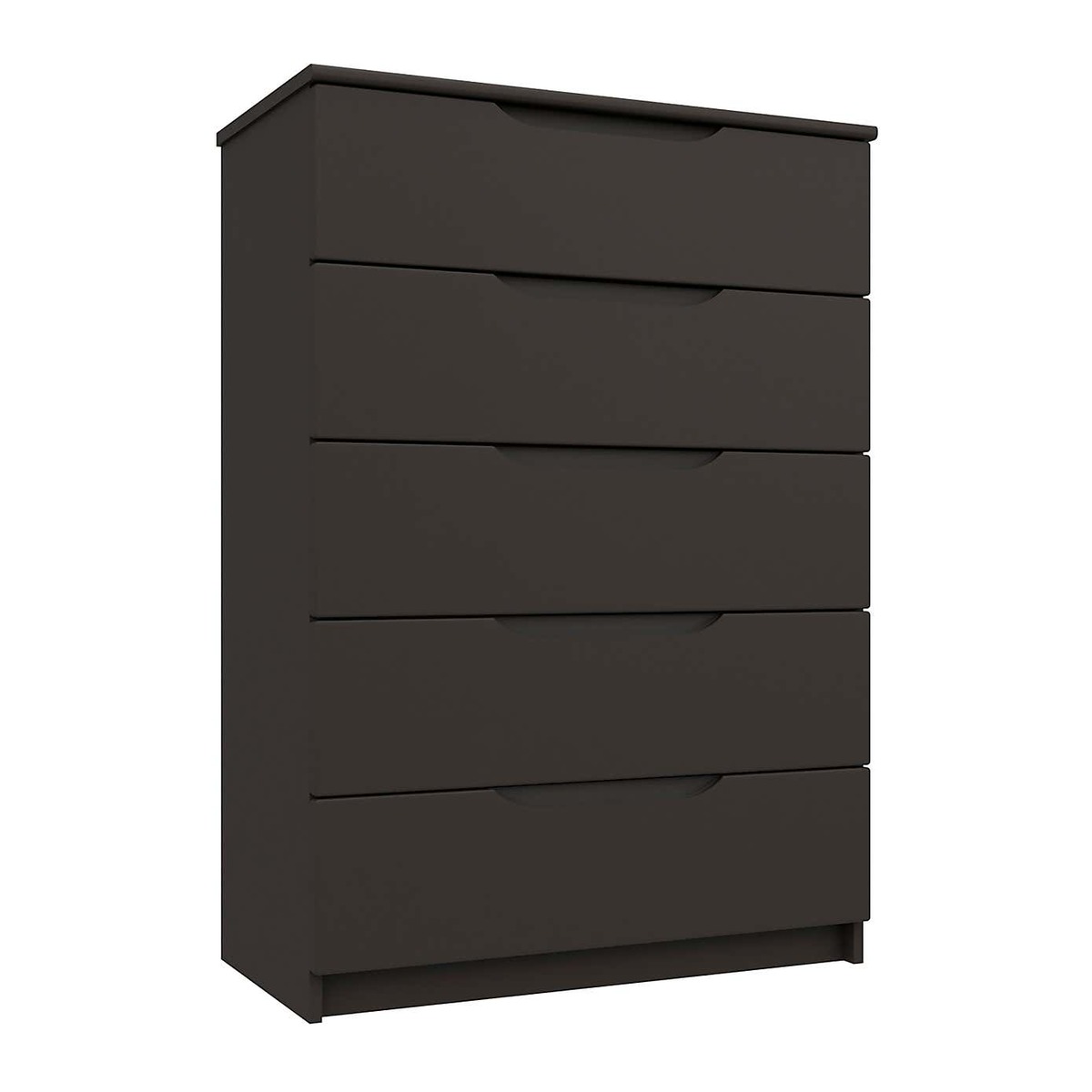Legato Graphite 5 Drawer Chest Black – image 2