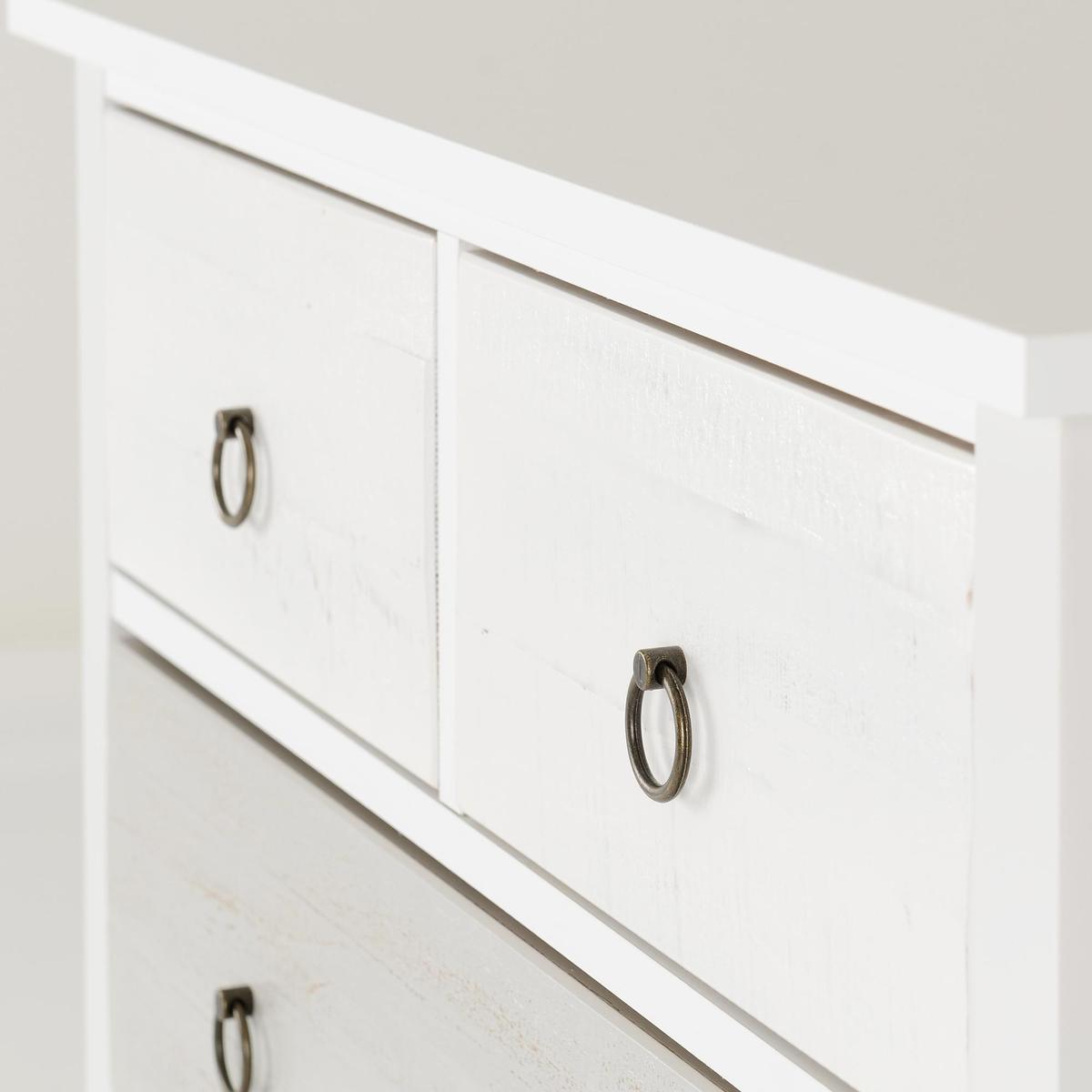 Vermount 5 Drawer Chest White – image 5