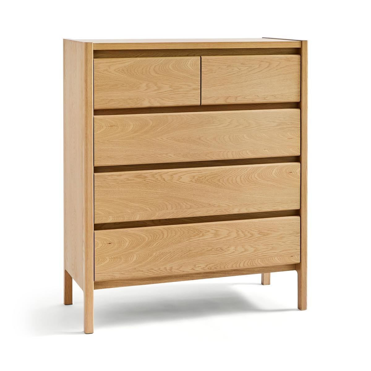Elements Holmes 5 Drawer Chest, Oak Oak – image 5