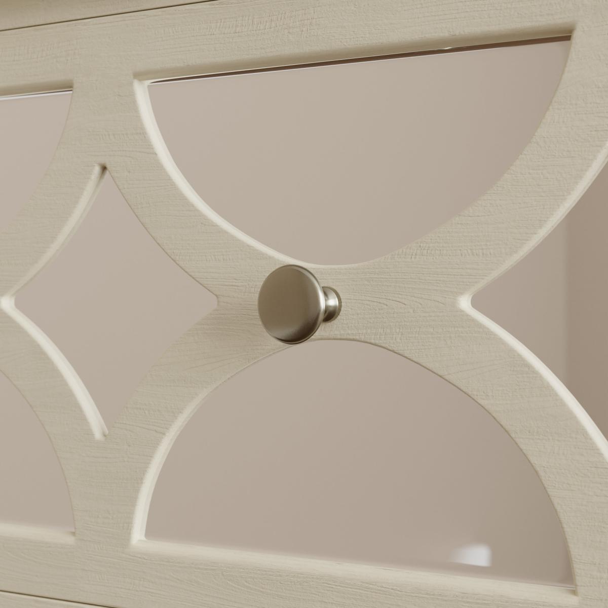 Delphi 3 Drawer Chest, Mirrored Delphi Natural – image 6