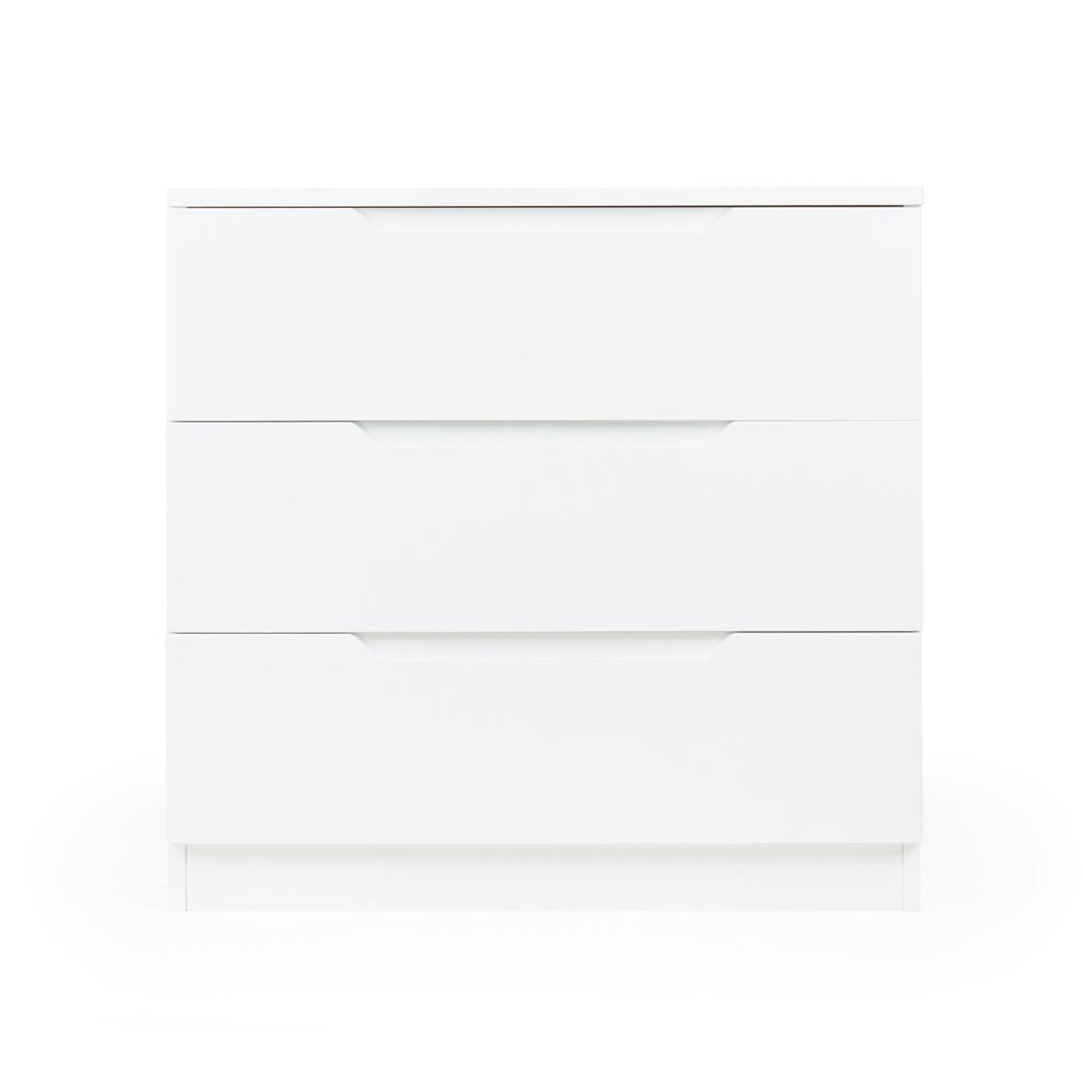 Larson 3 Drawer Chest White – image 2