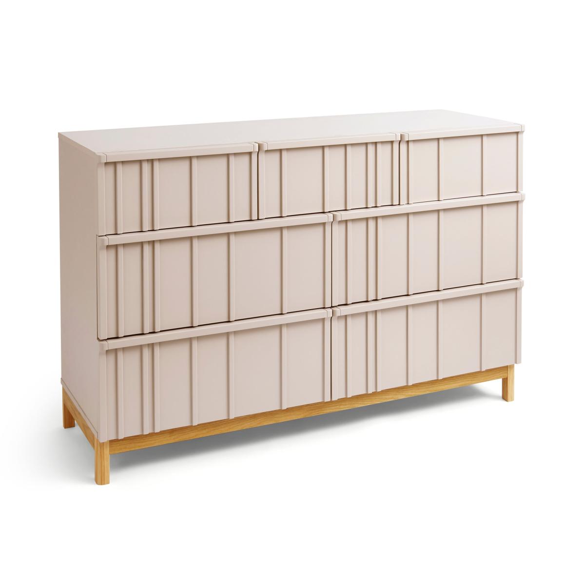 Elements Thompson Wide 7 Drawer Chest, Mushroom Mushroom (Grey) – image 6