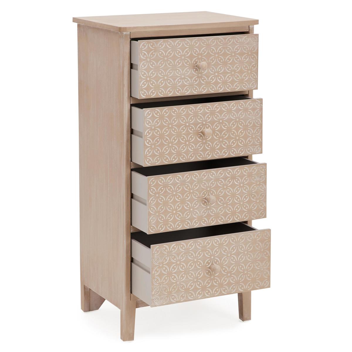 Ivy Tall Chest of Drawers Natural – image 4