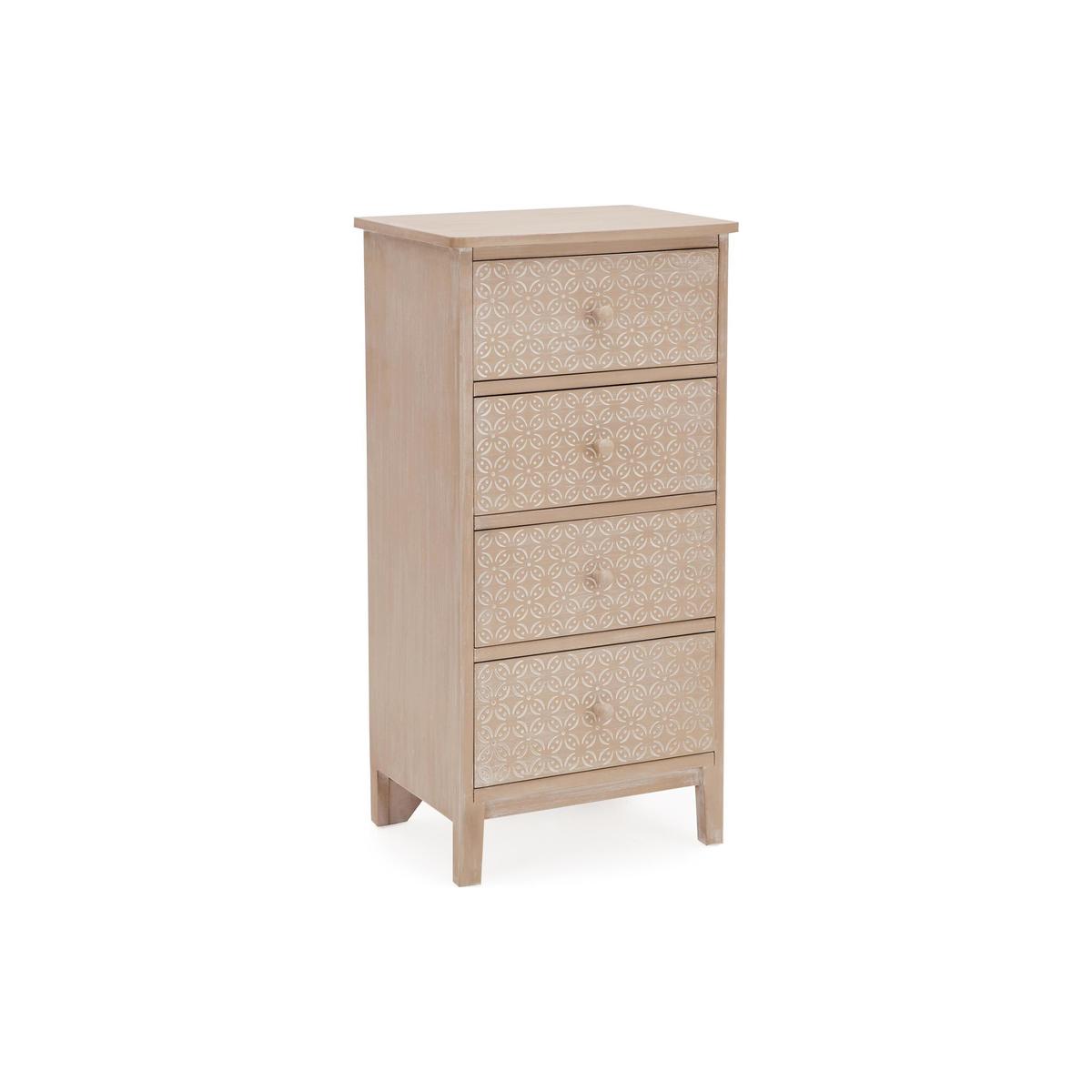 Ivy Tall Chest of Drawers Natural – image 2