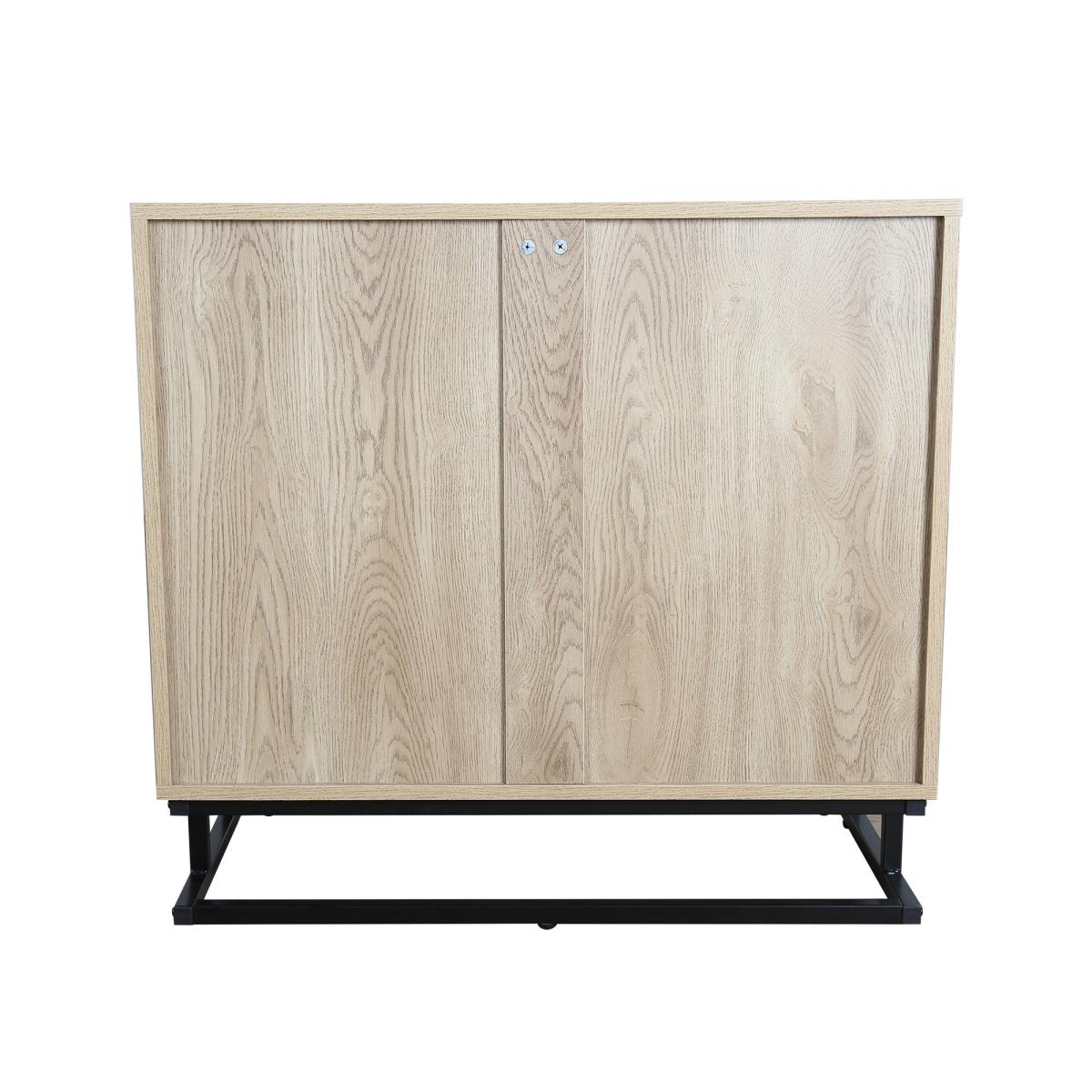 Charlie 3 Drawer Chest Oak Effect Brown – image 5