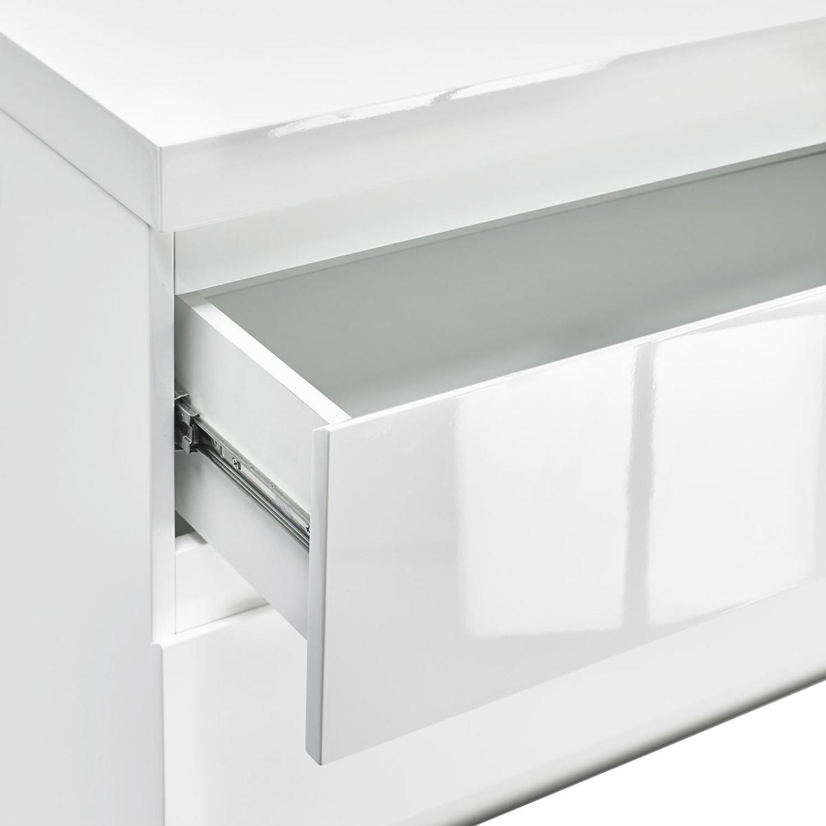 Puro White Chest of Drawers White – image 2