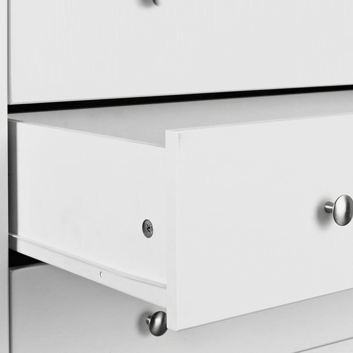 Shaker White 6 Drawer Chest White – image 5
