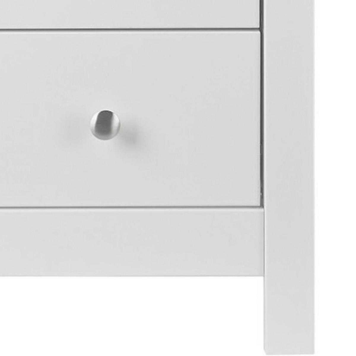Shaker White 6 Drawer Chest White – image 7