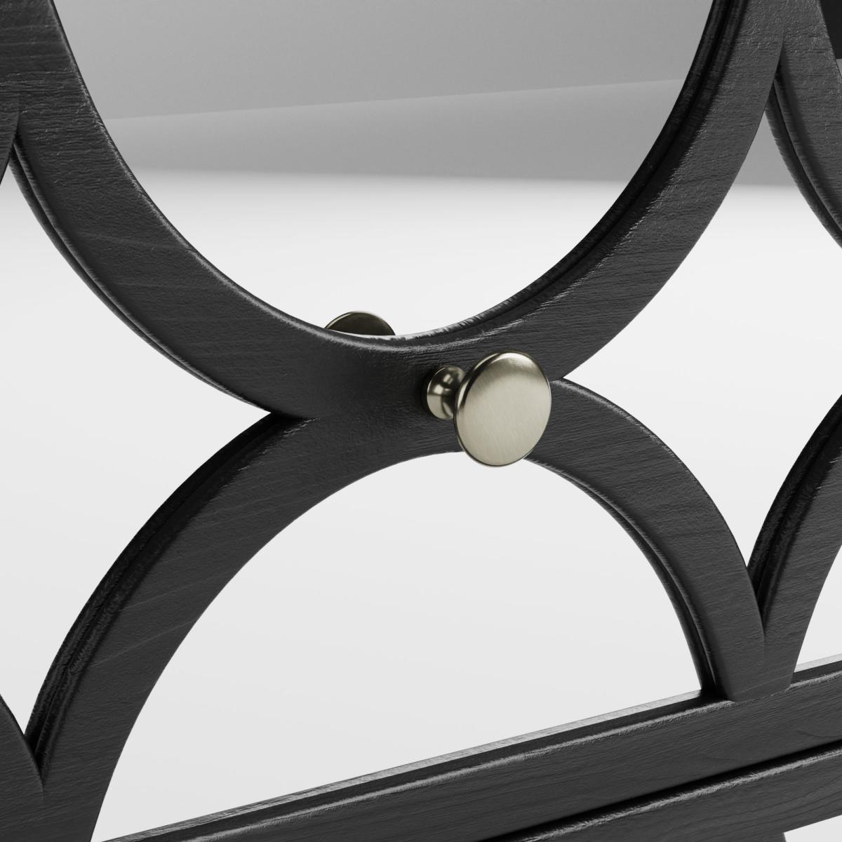 Delphi Black Chest of Drawers Black – image 6