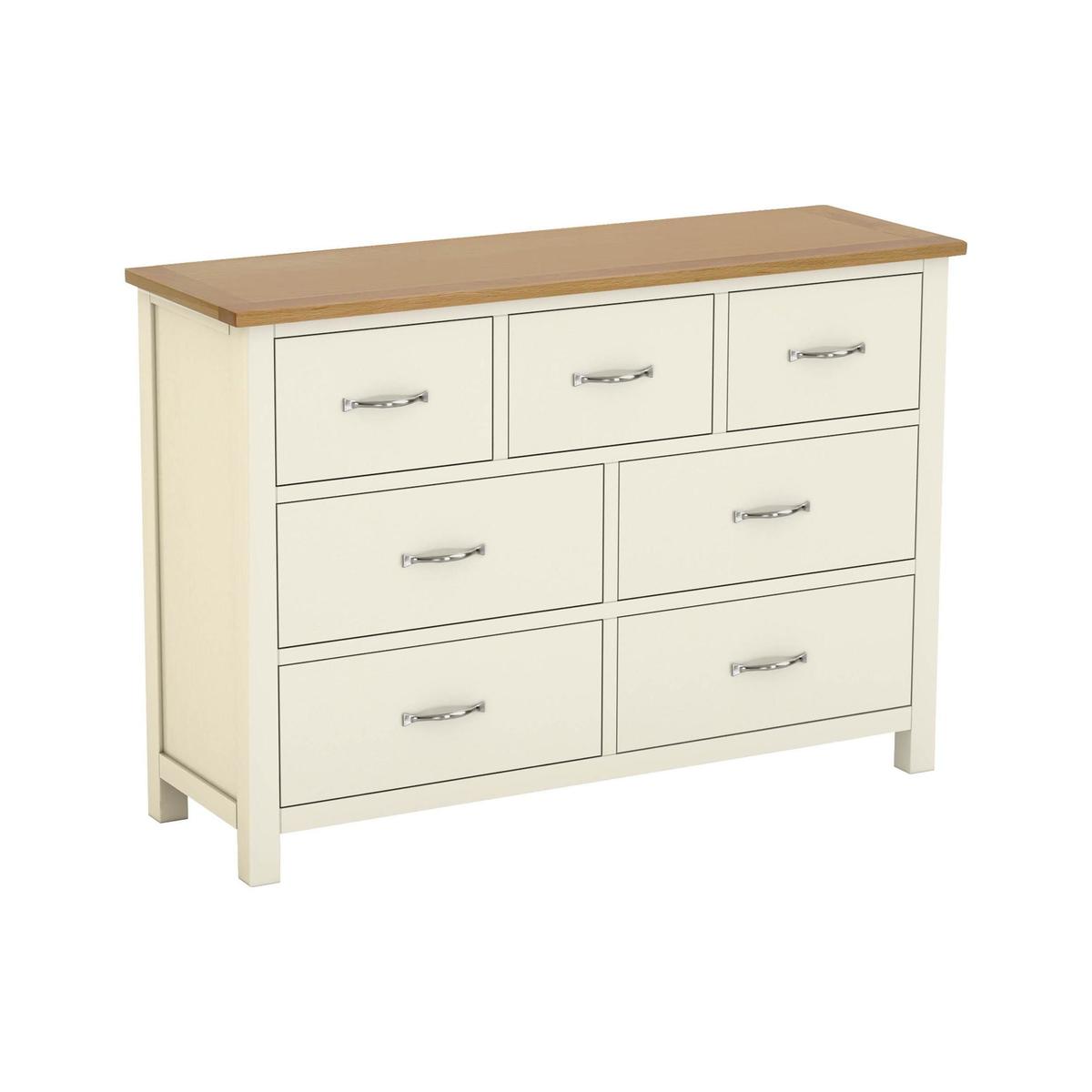 Sidmouth Cream 7 Drawer Chest Cream – image 2