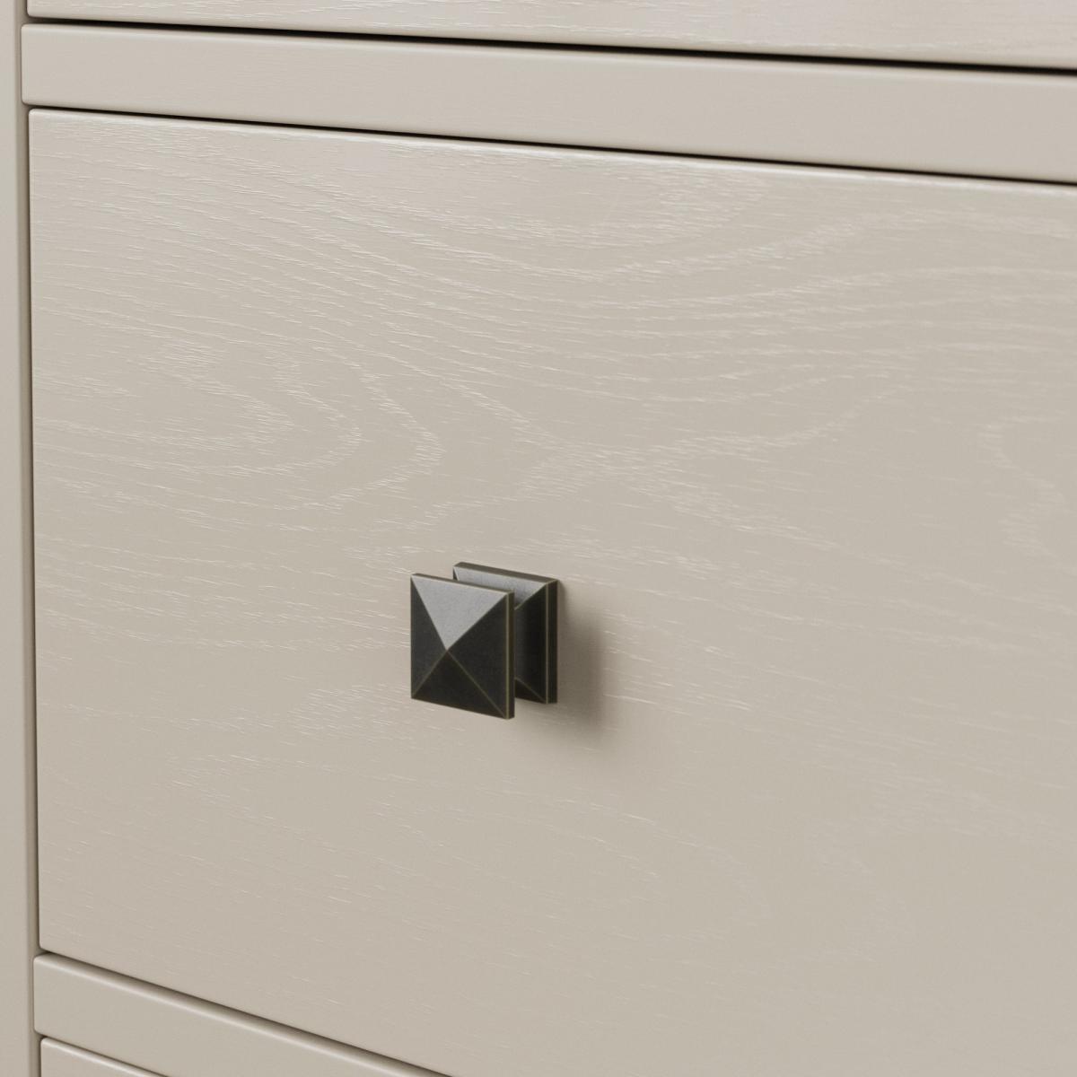 Luxe 4 Drawer Chest Of Drawers Natural – image 4