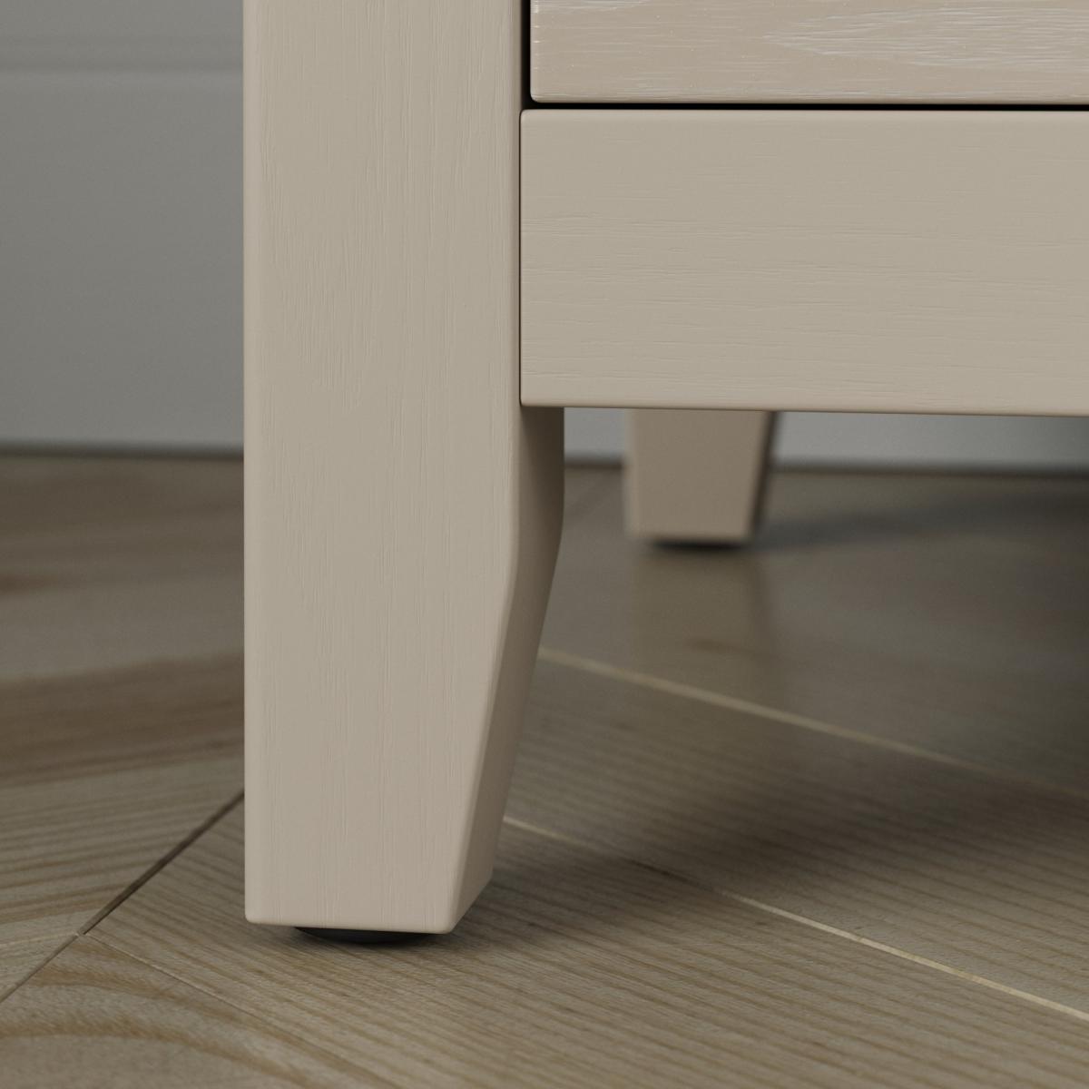 Luxe 4 Drawer Chest Of Drawers Natural – image 6