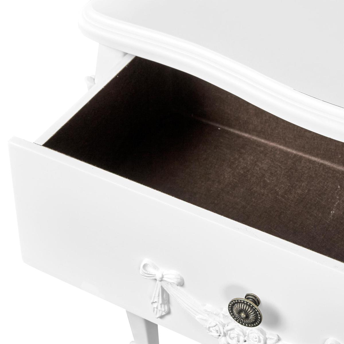 Toulouse Ivory 3 Drawer Chest White – image 5