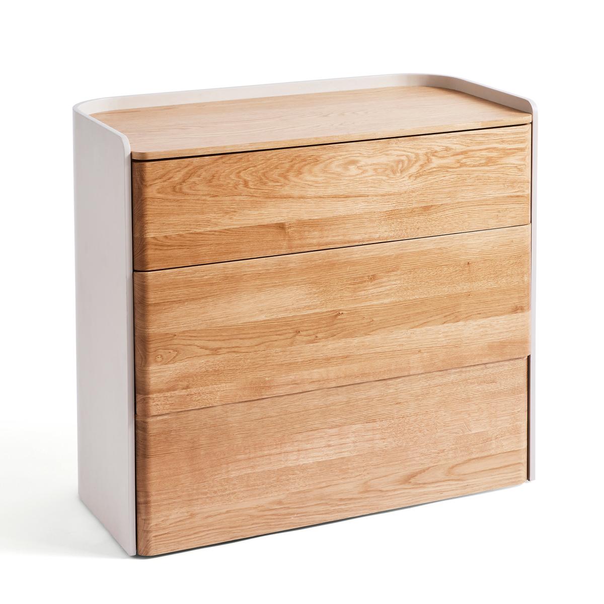 Reggie 3 Drawer Chest, Oak Effect Oak – image 5