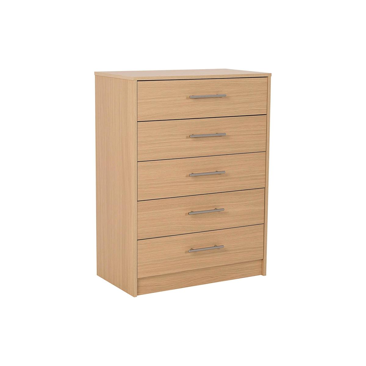 Lavant Oak 5 Drawer Chest Oak – image 2