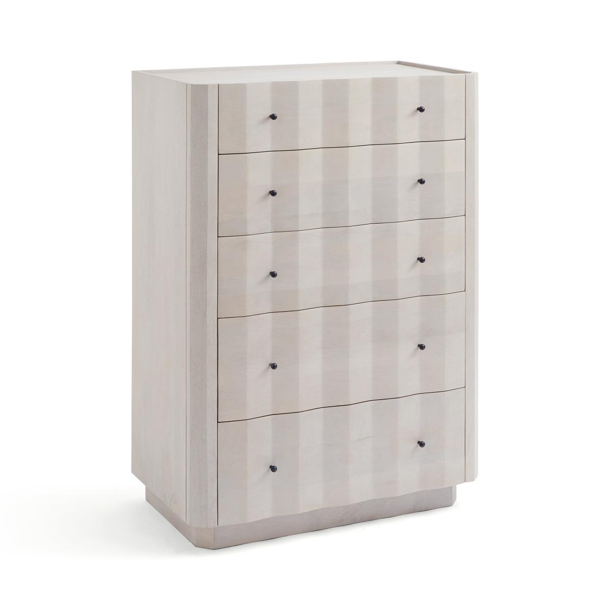 Willa 5 Drawer Chest Off-White – image 5