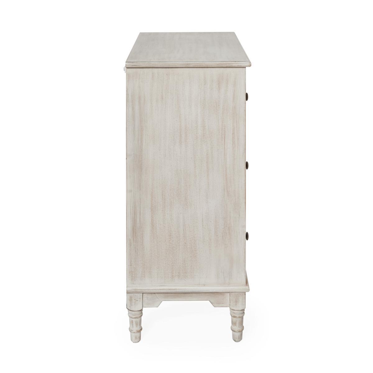 Lucille 3 Drawer Chest White – image 6