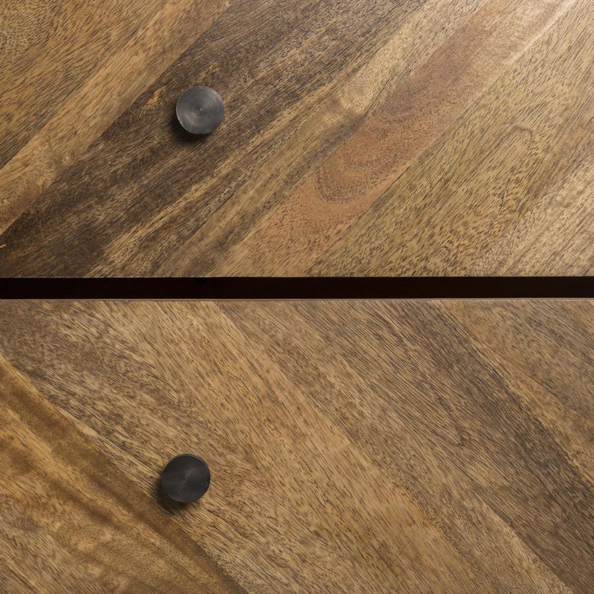 Finchley 5 Drawer Chest Wood (Brown) – image 6