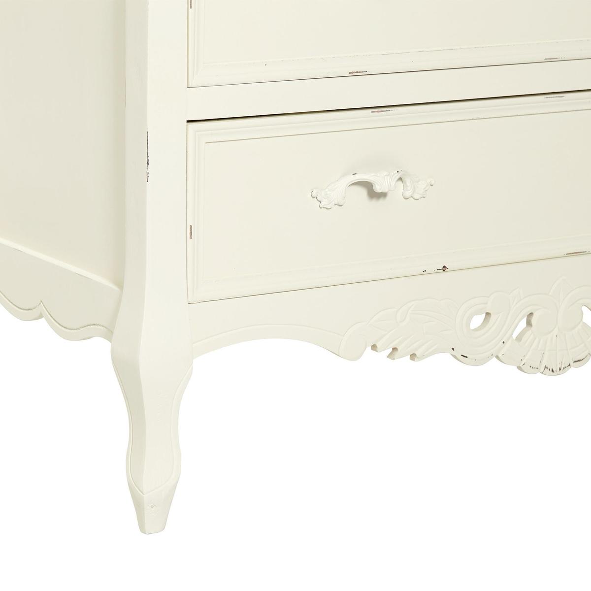 Camille Ivory 5 Drawer Chest Cream – image 6
