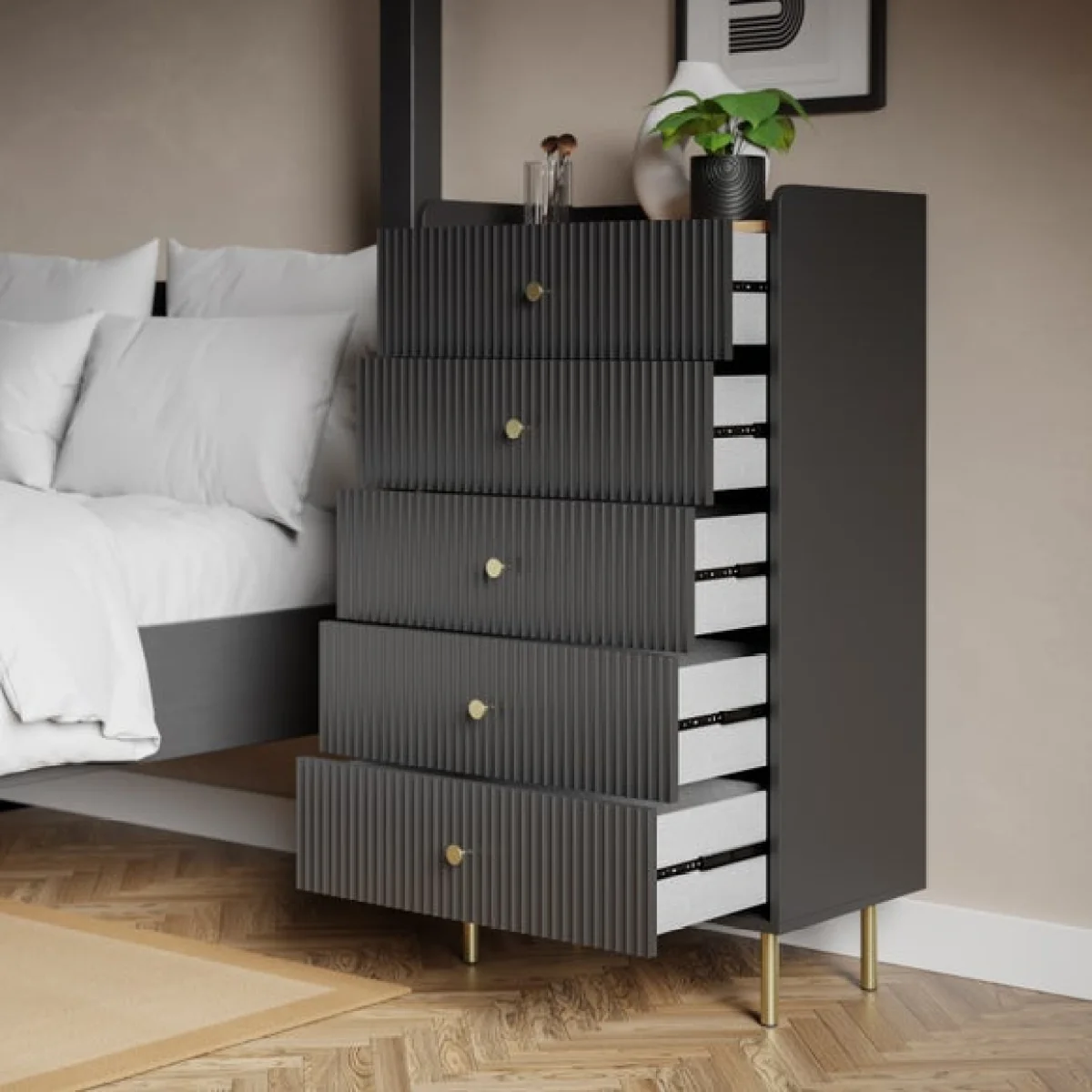 Georgi 5 Drawer Chest – image 1