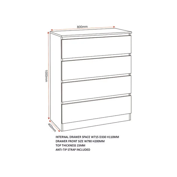 Walker 4 Draw Chest – image 8
