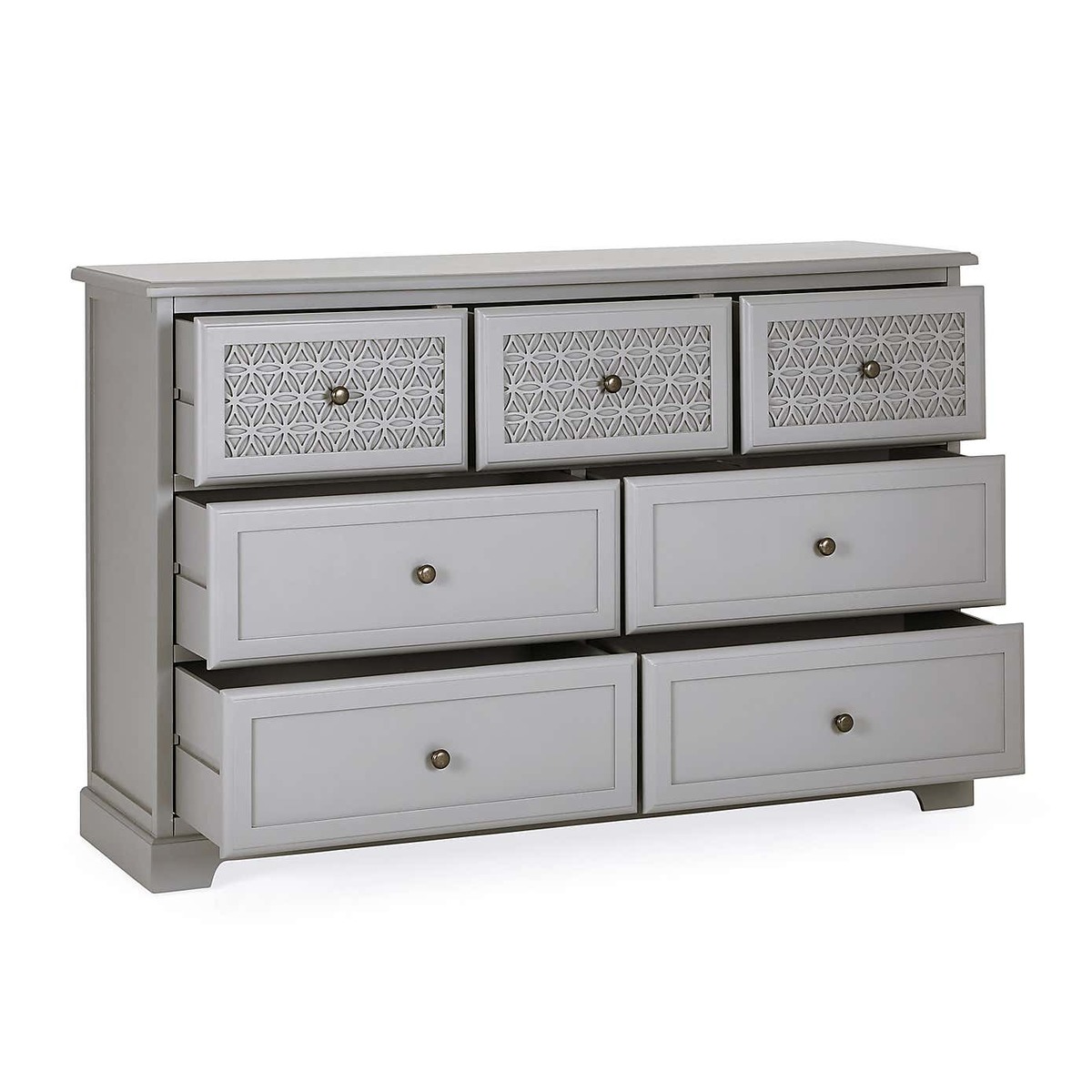 Carys 7 Drawer Chest Grey – image 4