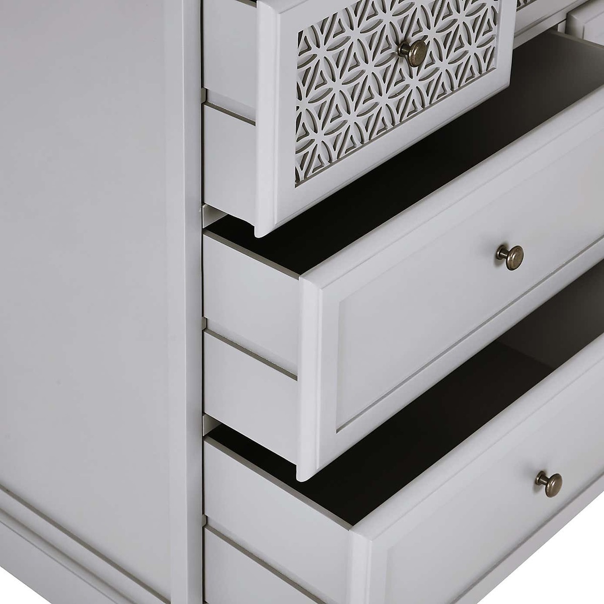 Carys 7 Drawer Chest Grey – image 6