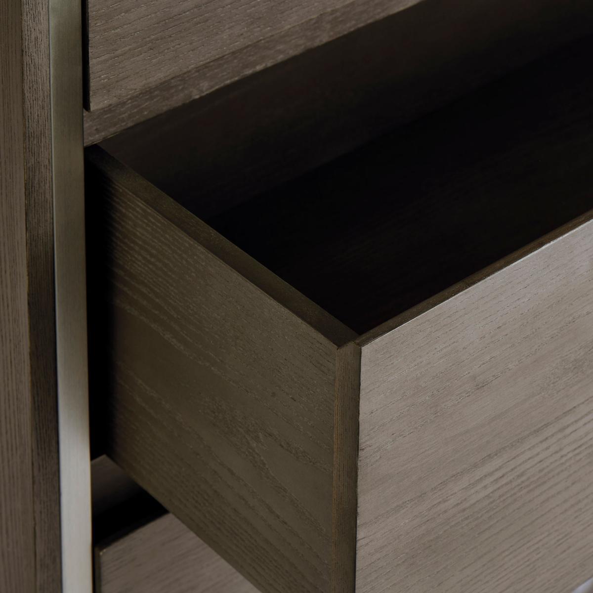 Logan 6 Drawer Chest Grey – image 8