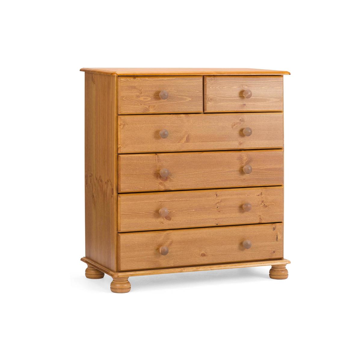 Colburn Pine 6 Drawer Chest Natural – image 2