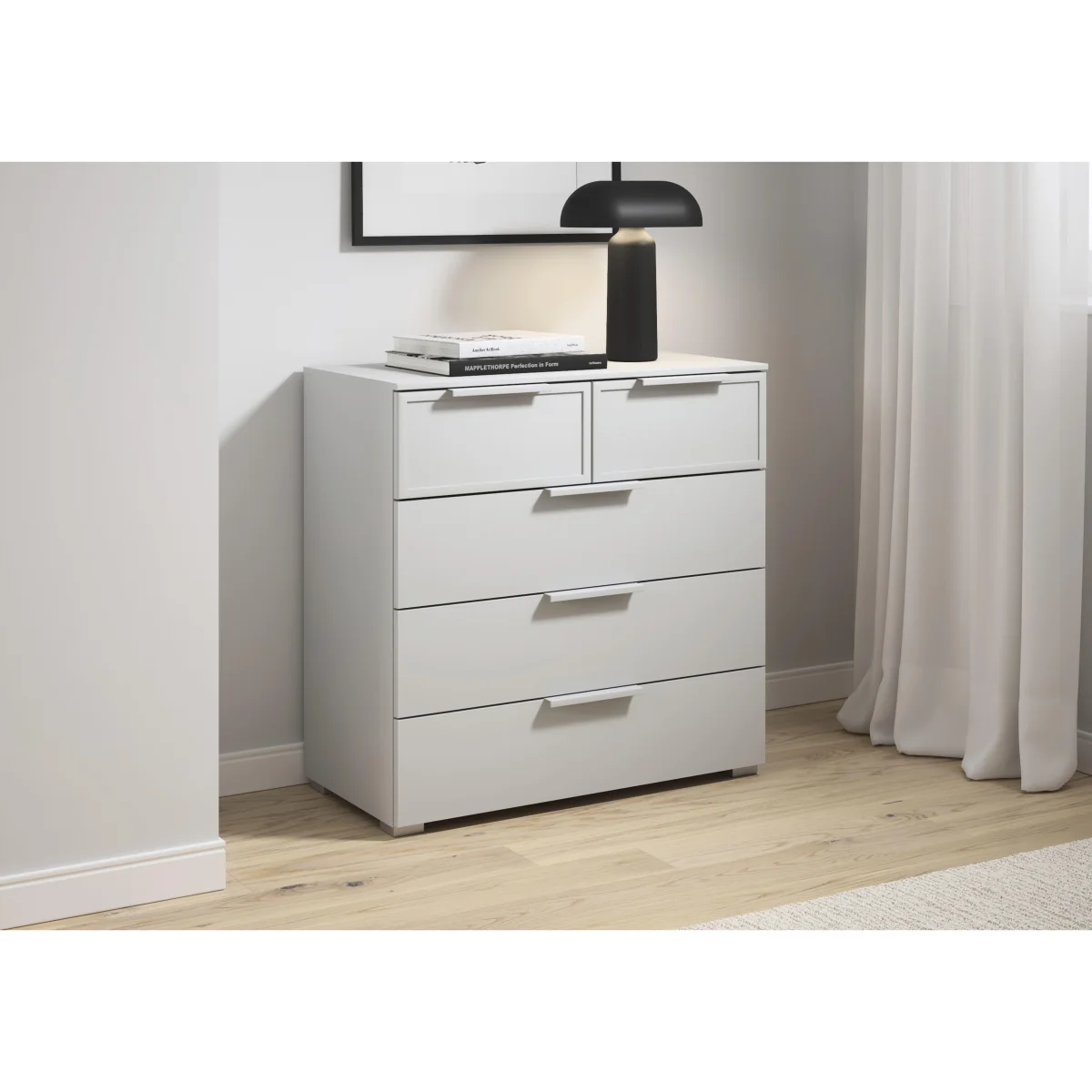 Rauch - Cadre 2+3 Drawer Chest - Alpine White – image 2