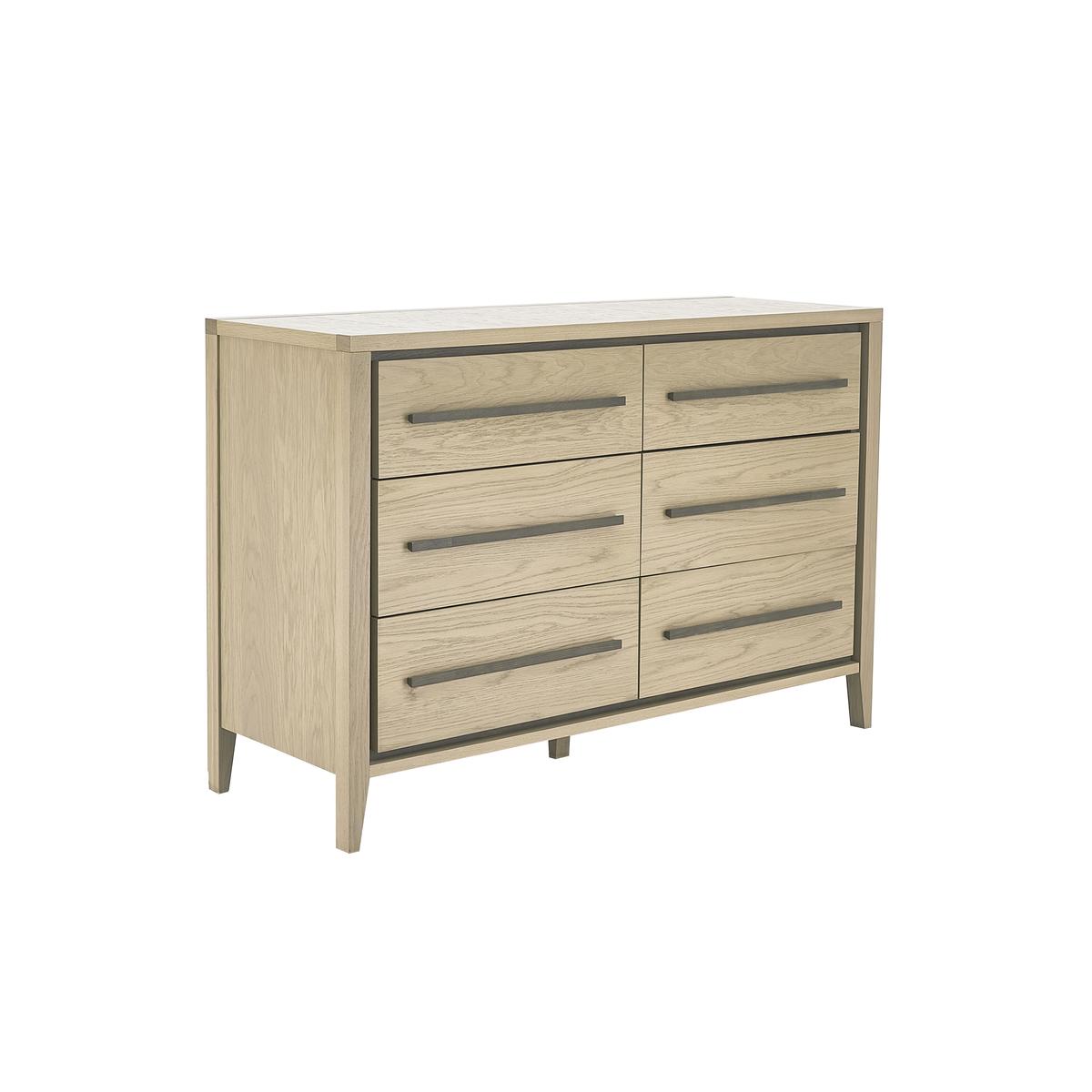 Durrell 6 Drawer Chest - Brown – image 4