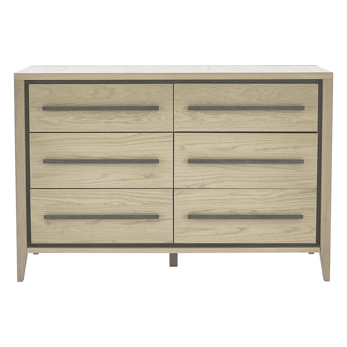 Durrell 6 Drawer Chest - Brown – image 1