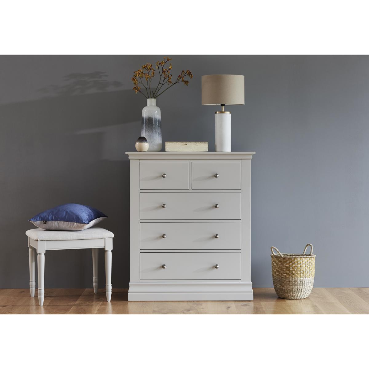 Corndell - Ambriella 5 Drawer Chest - White – image 3