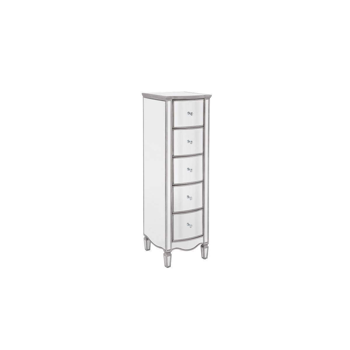 Chiara 5 Drawer Narrow Chest – image 5