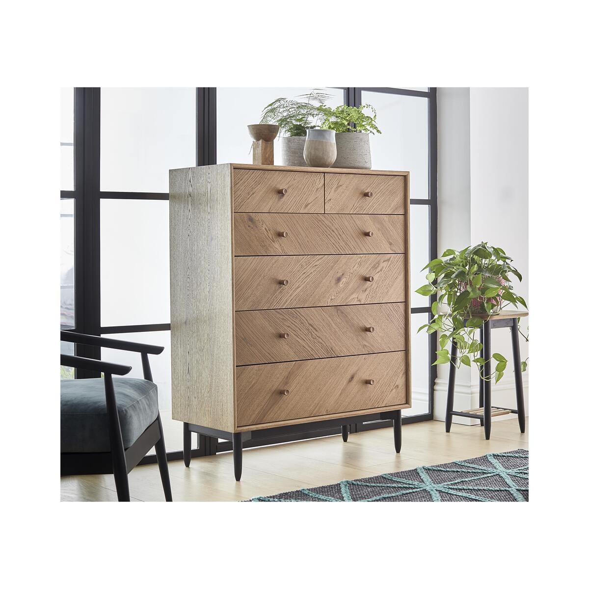 Ercol - Monza 6 Drawer Chest Of Drawers – image 4