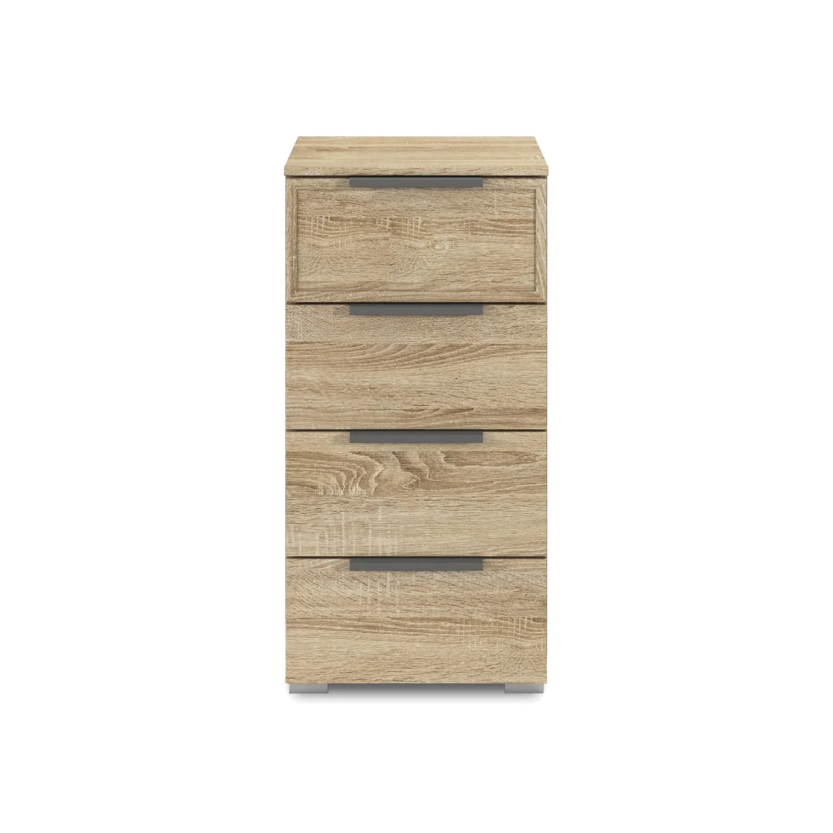 Rauch - Cadre 4 Drawer Narrow Chest - Sonoma Oak – image 1