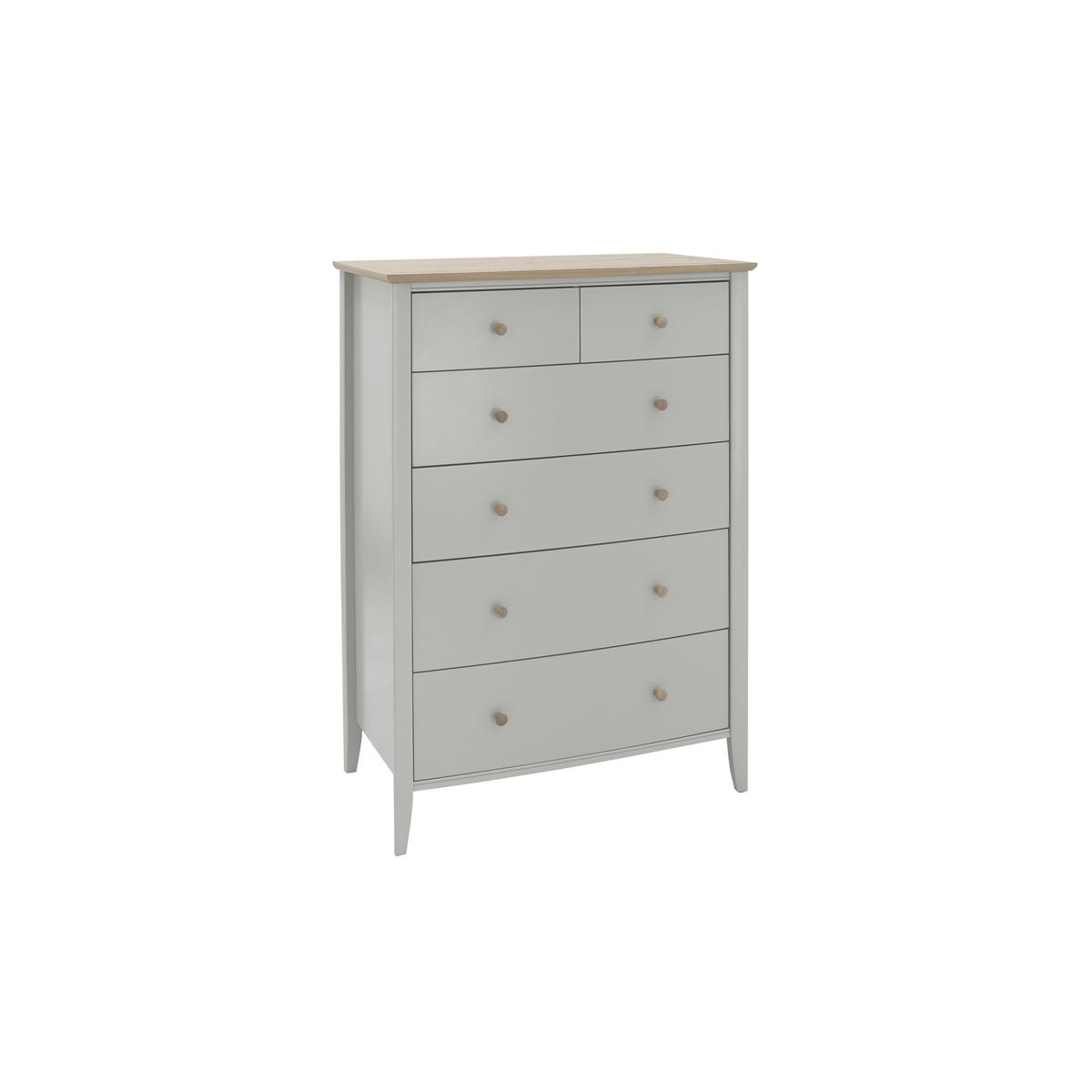 Cotswold 4+2 Drawer Chest - Grey – image 3