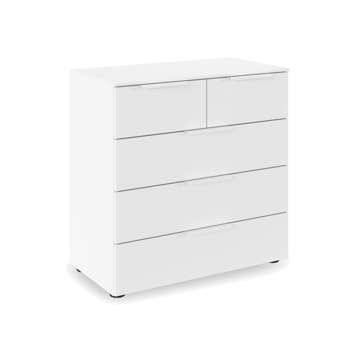 Rauch - Haven 3+2 Drawer Décor Chest - Alpine White – image 1