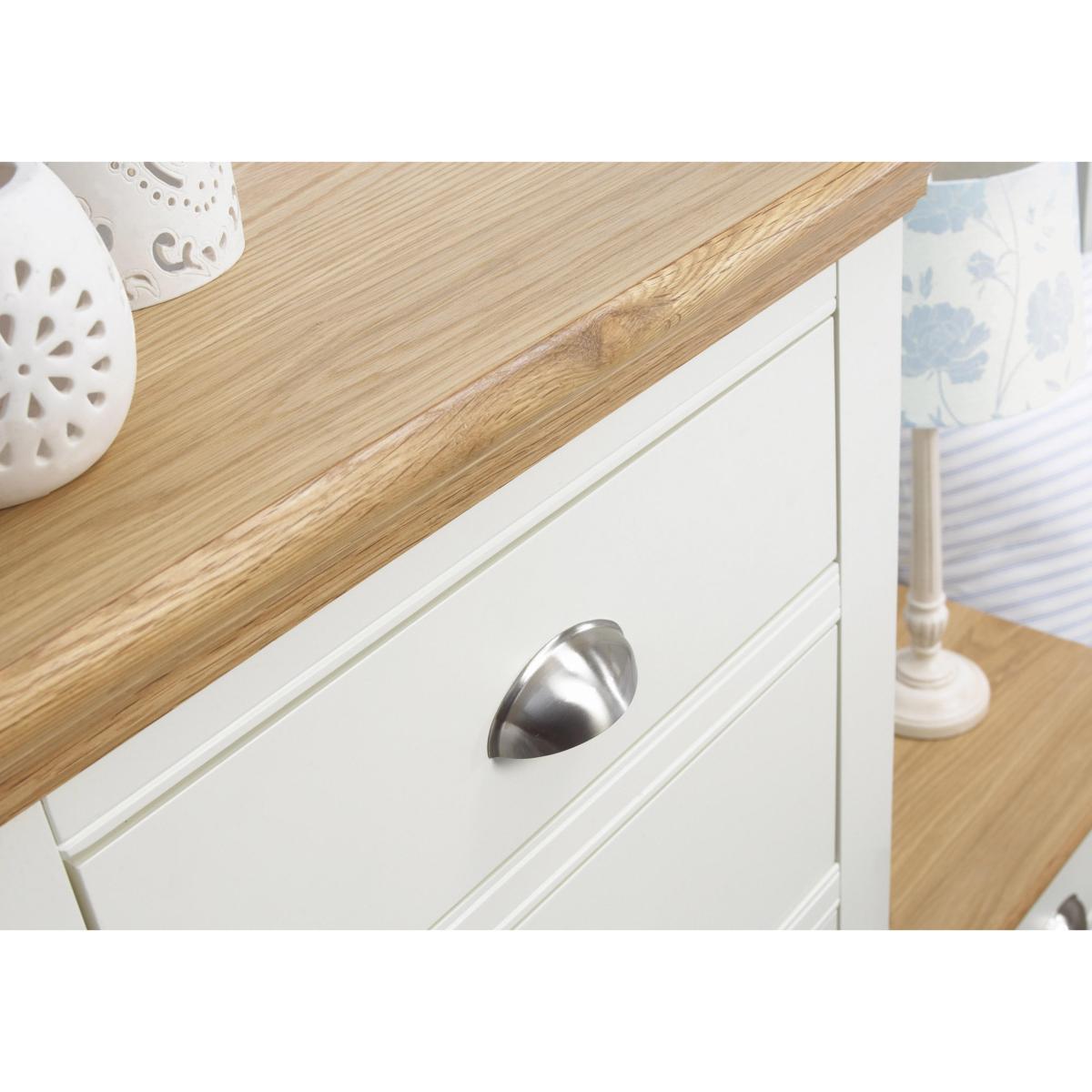 Furnitureland - Emily 5 Drawer Tall Chest - Cream – image 3
