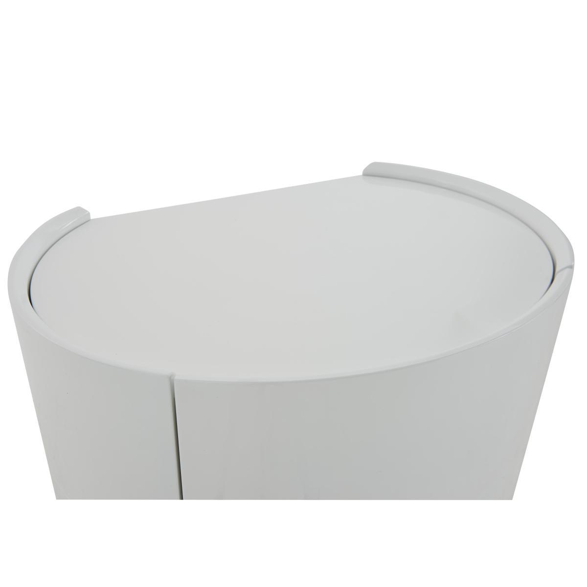 Polar 5 Drawer Tall Chest - White – image 4