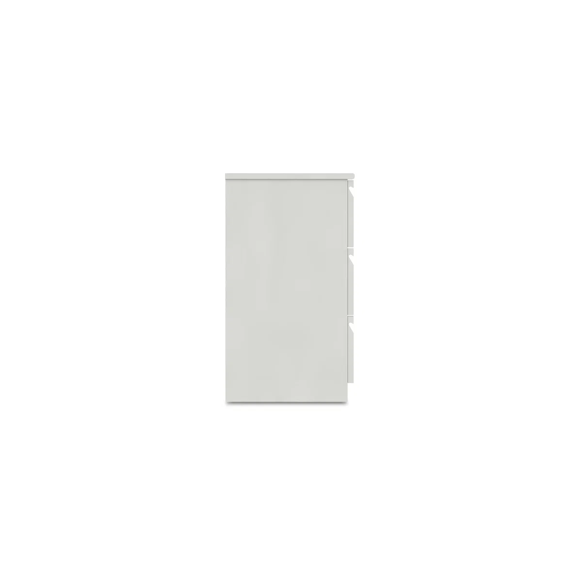 London Bedrooms - Kings Cross 3 Drawer Chest - Light Grey – image 4